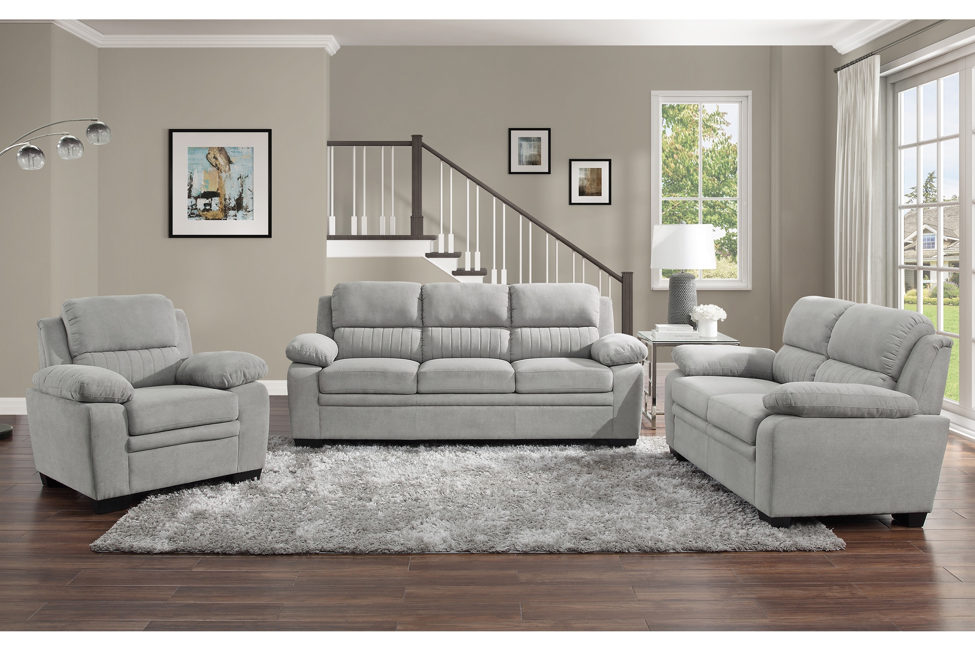 Holleman Fabric Living Room Set