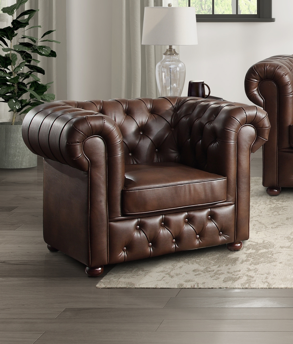 Tiverton Leatherette Living Room Set