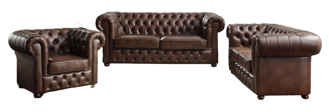 Tiverton Leatherette Living Room Set