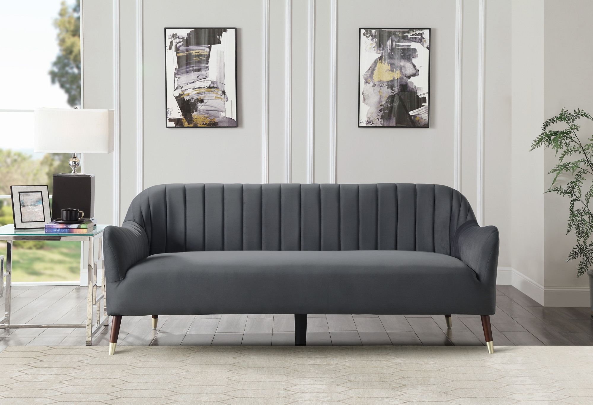 Sloane Velvet Sofa