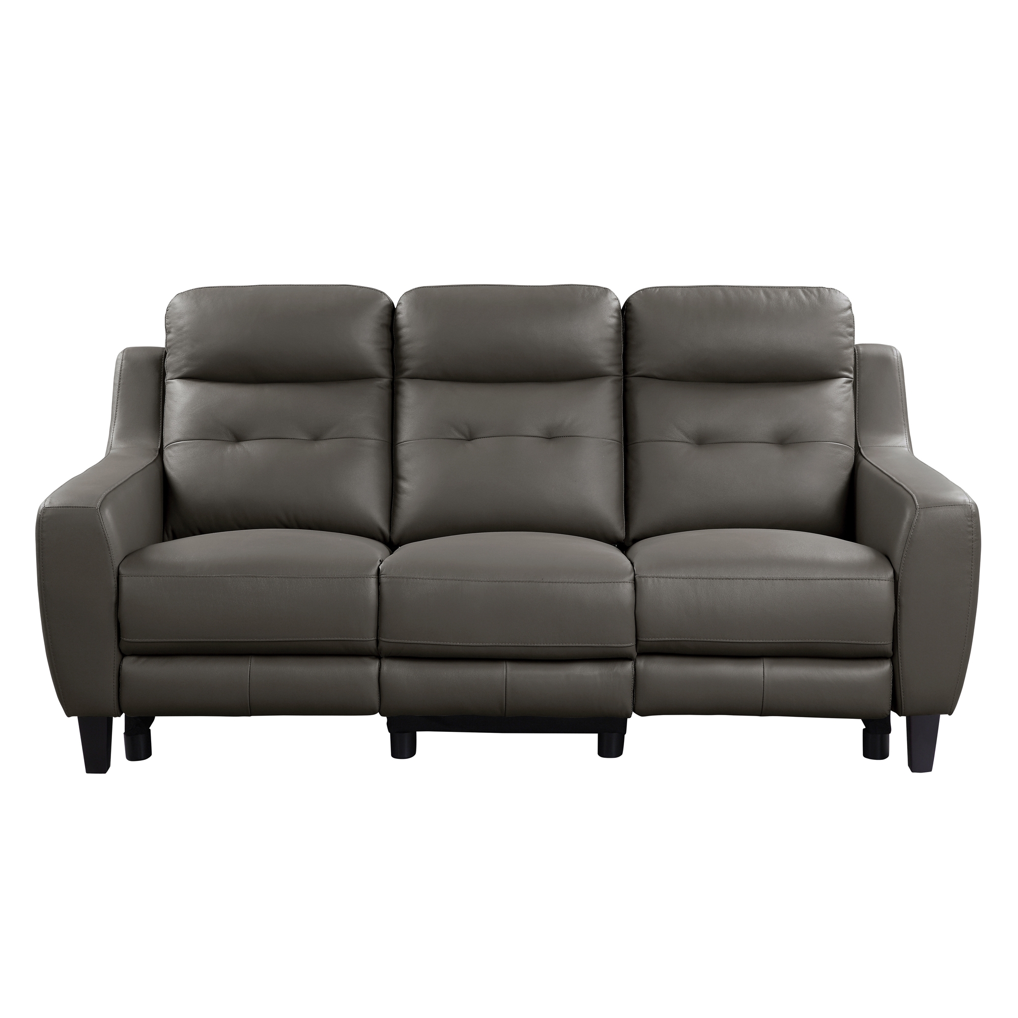 Conrad Leather/Leatherette Power Double Reclining Sofa