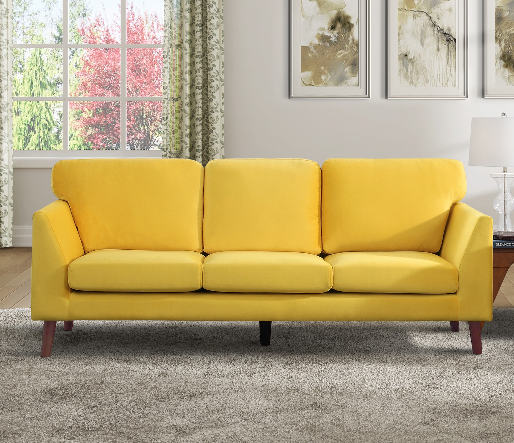 Tolley Velvet Sofa
