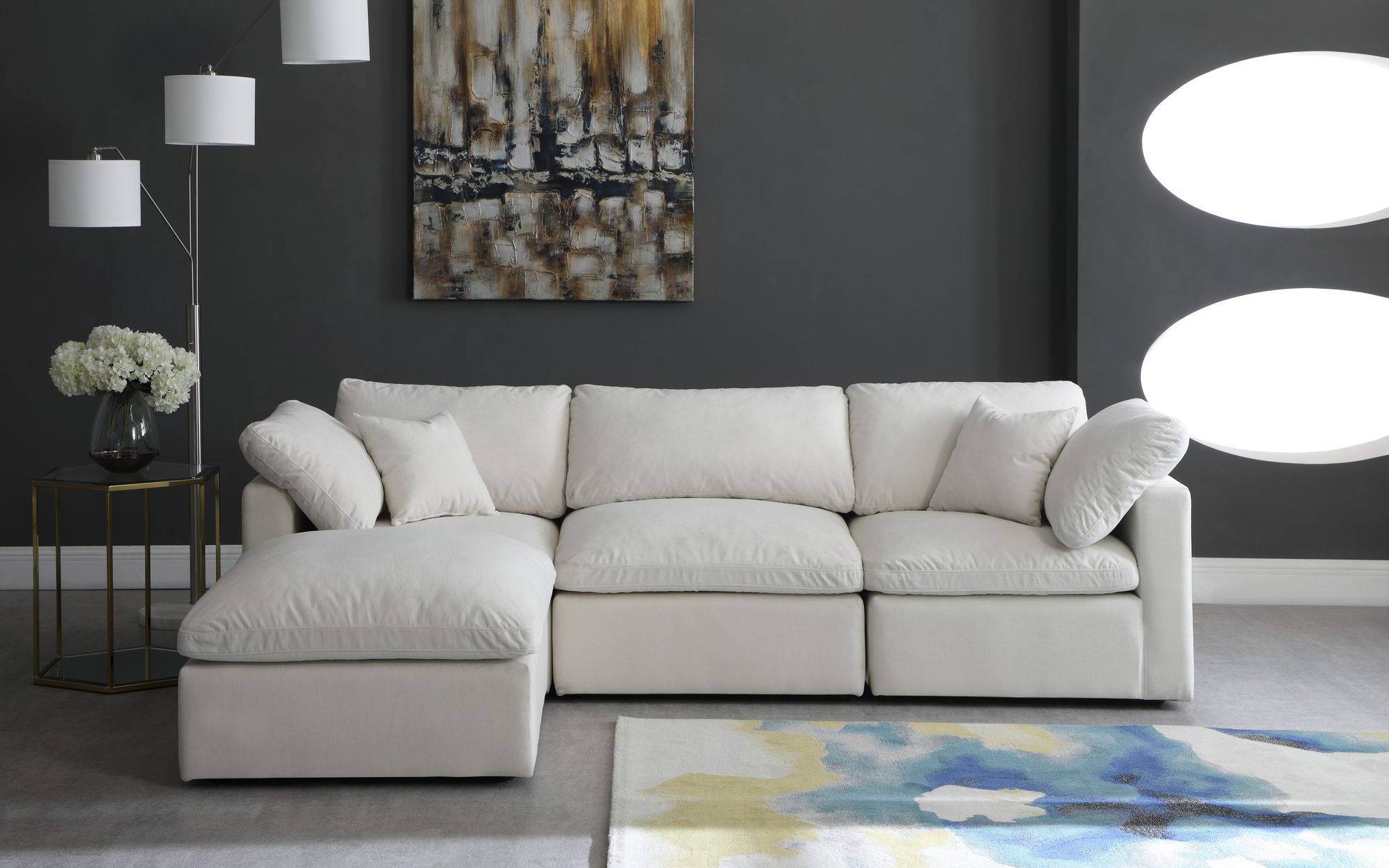 Standard Comfort Modular Sofa Left Arm Chaise