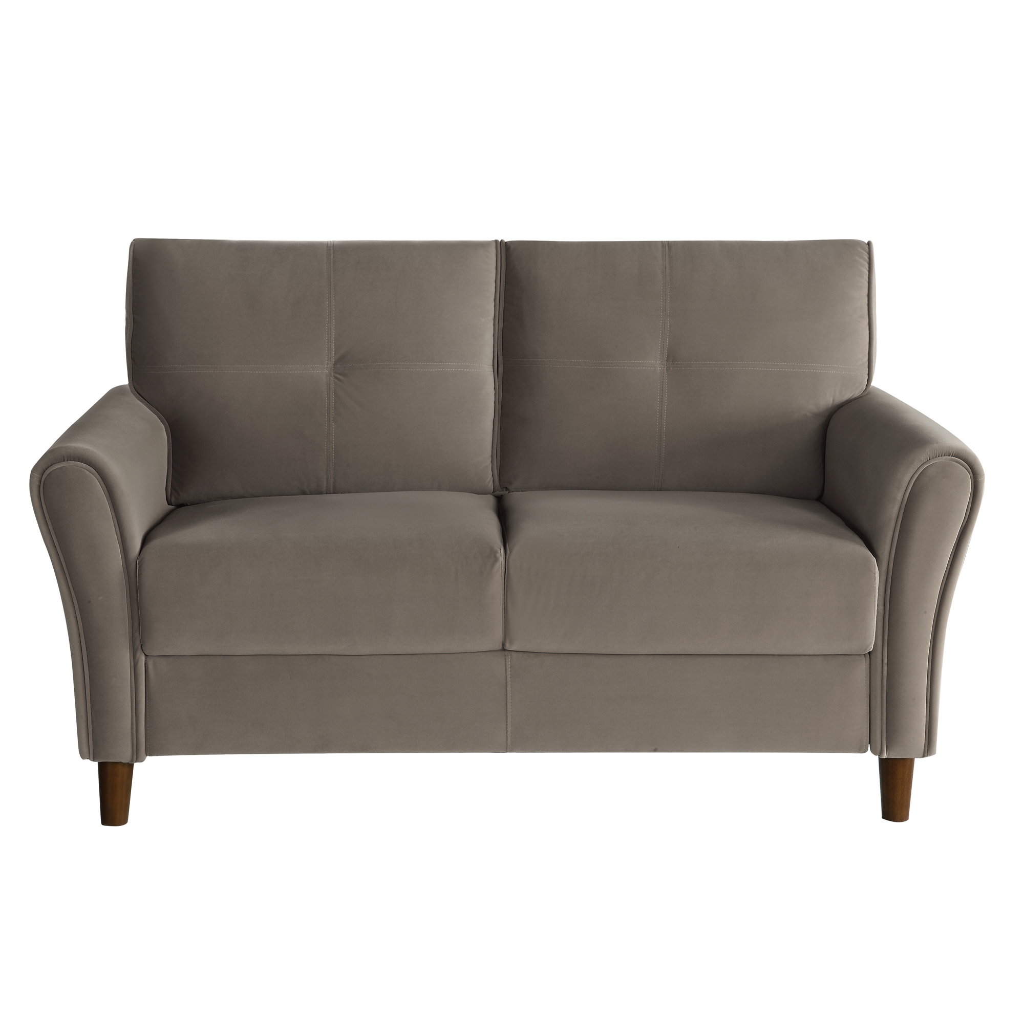 Dunleith Velvet Loveseat