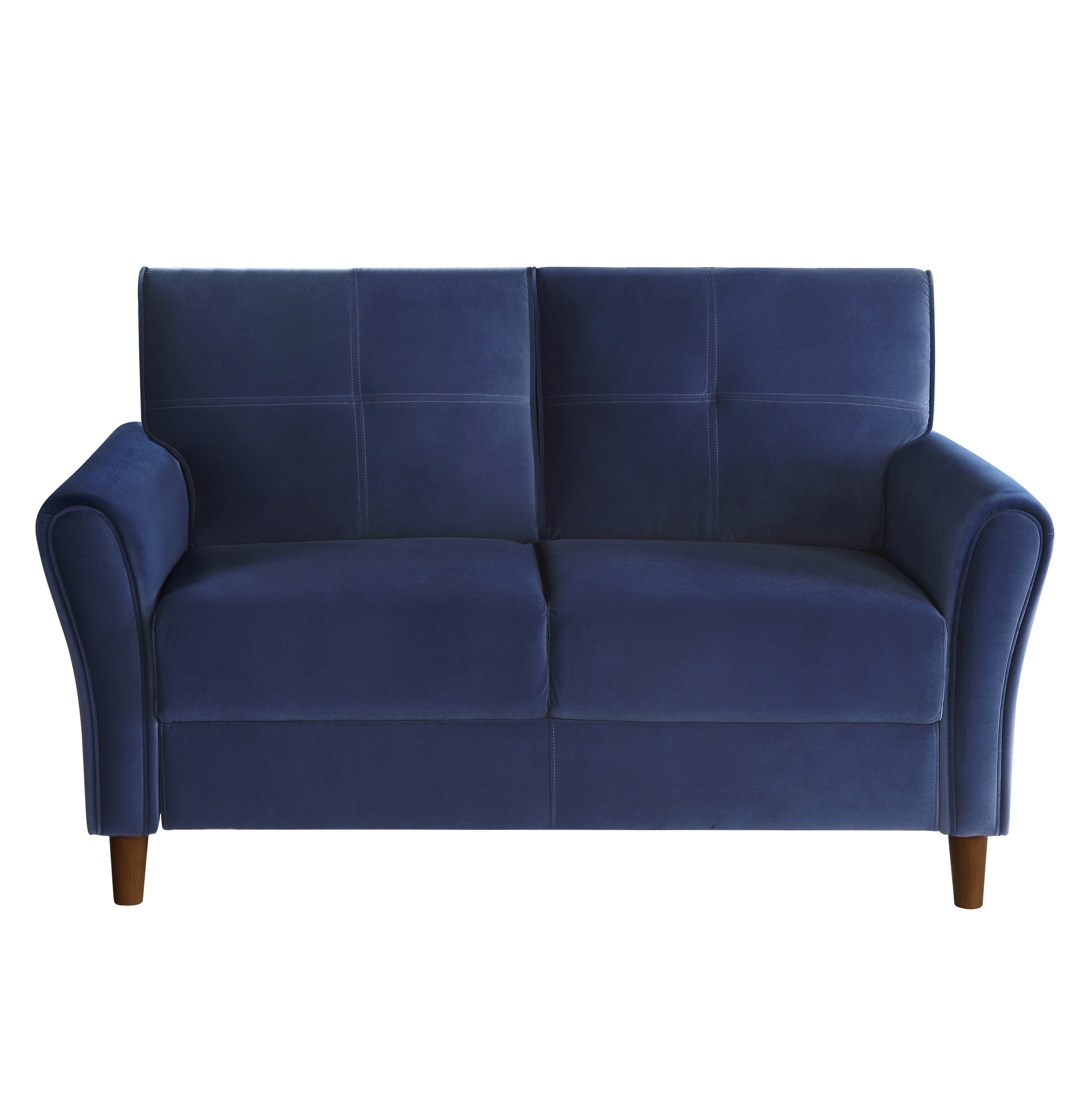 Dunleith Velvet Loveseat