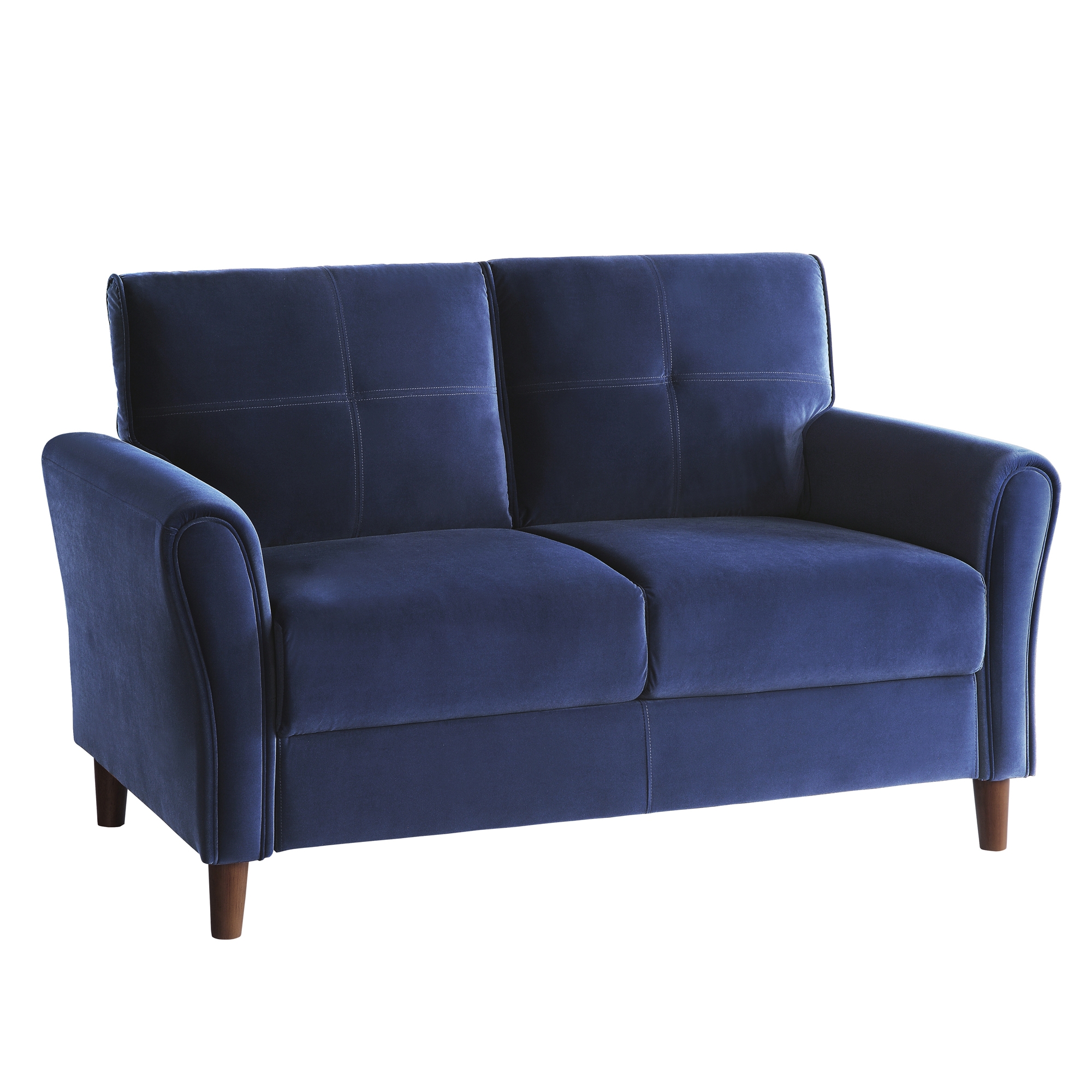 Dunleith Velvet Loveseat