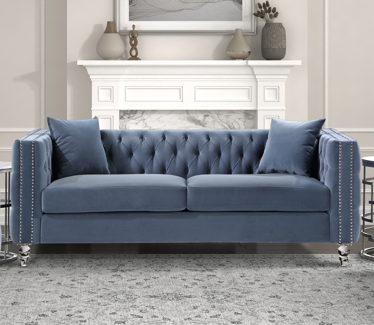 Orina Velvet Sofa