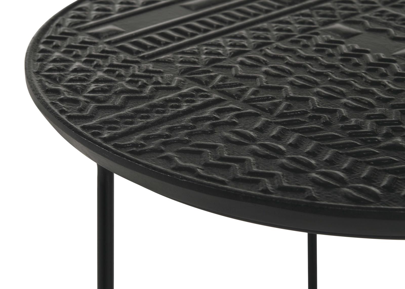 Loannis 2-piece Round Wood Nesting Table