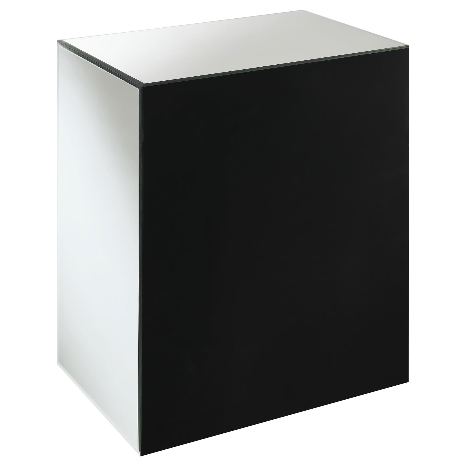 Coquette 1-drawer Rectangular Mirrored Accent Table