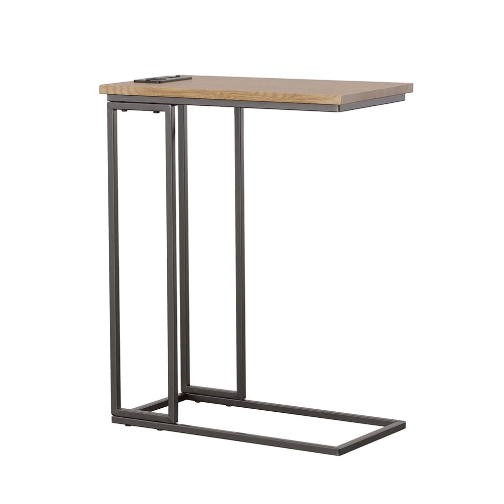 Rudy Snack Table with Power Outlet
