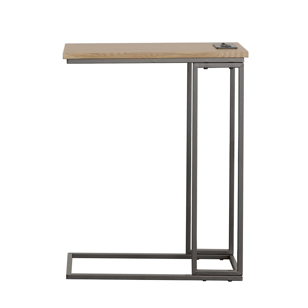 Rudy Snack Table with Power Outlet