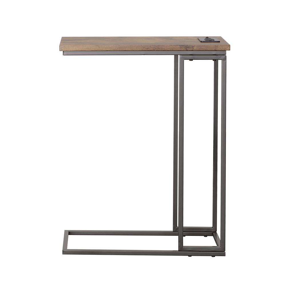 Rudy Snack Table with Power Outlet