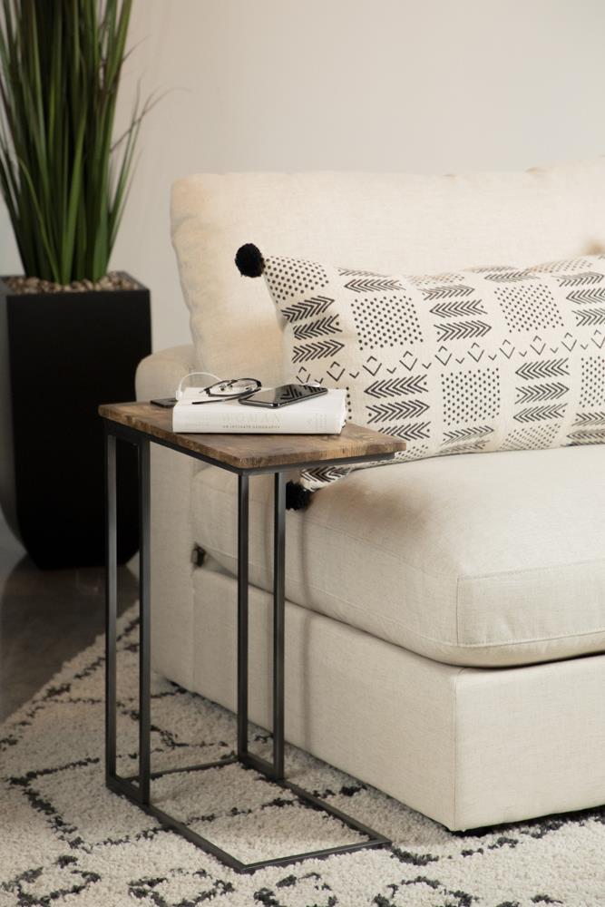 Rudy Snack Table with Power Outlet