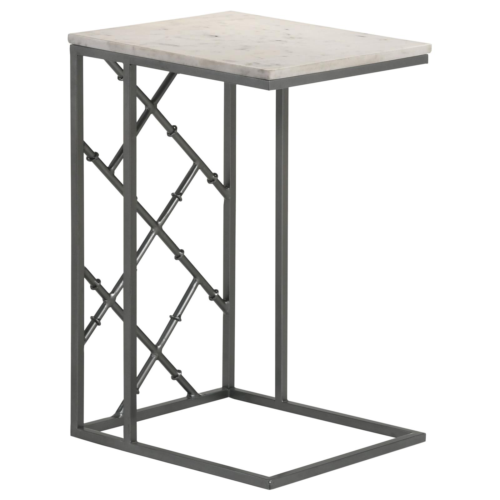 Angeliki Accent Table with Marble Top