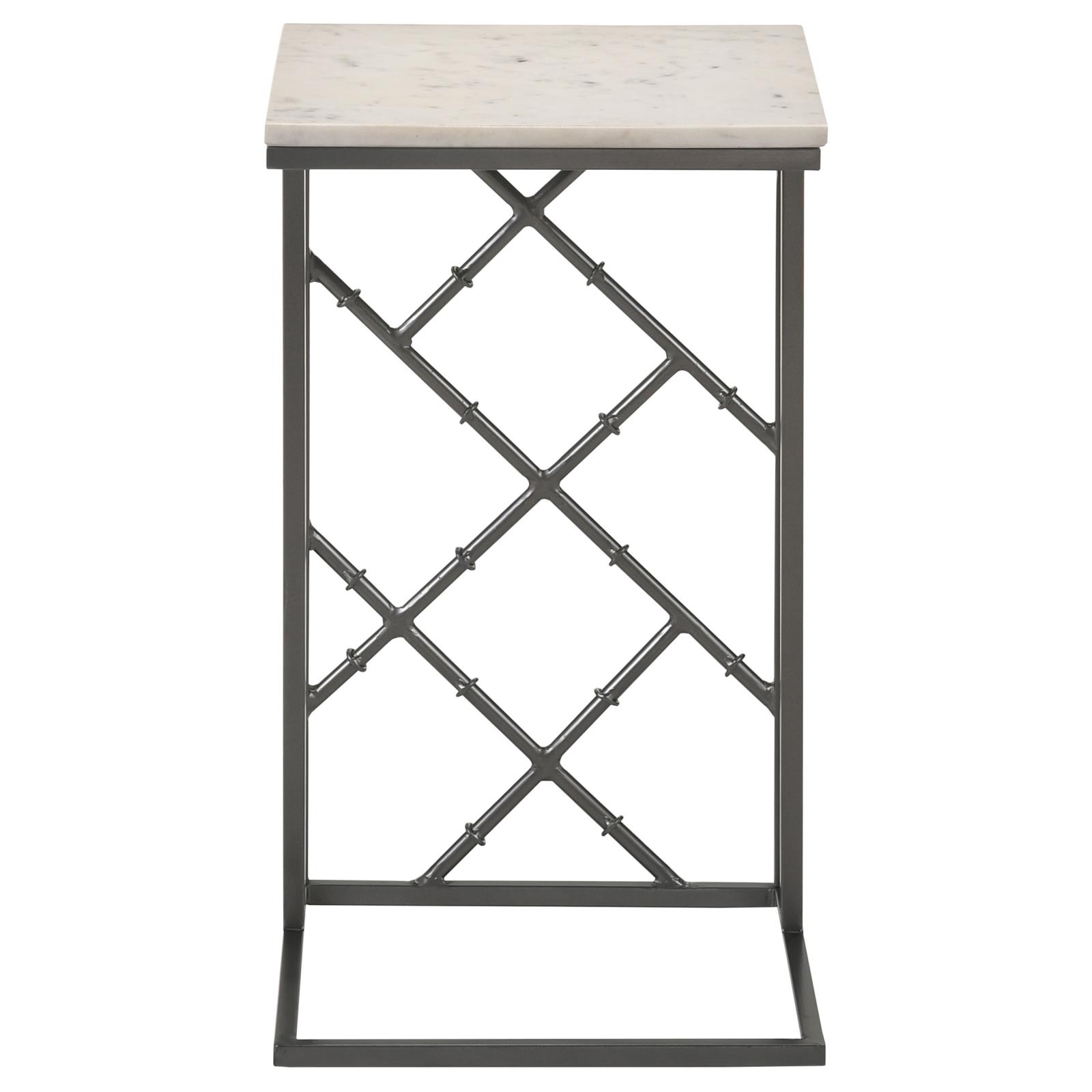 Angeliki Accent Table with Marble Top