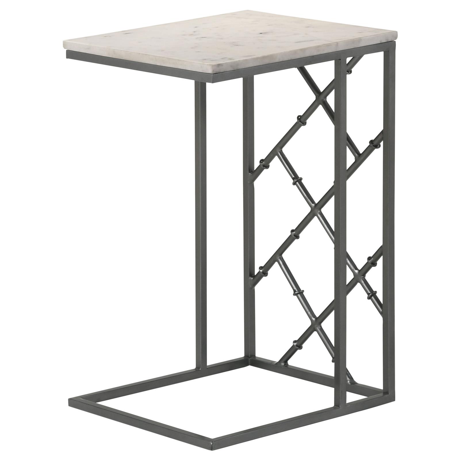 Angeliki Accent Table with Marble Top