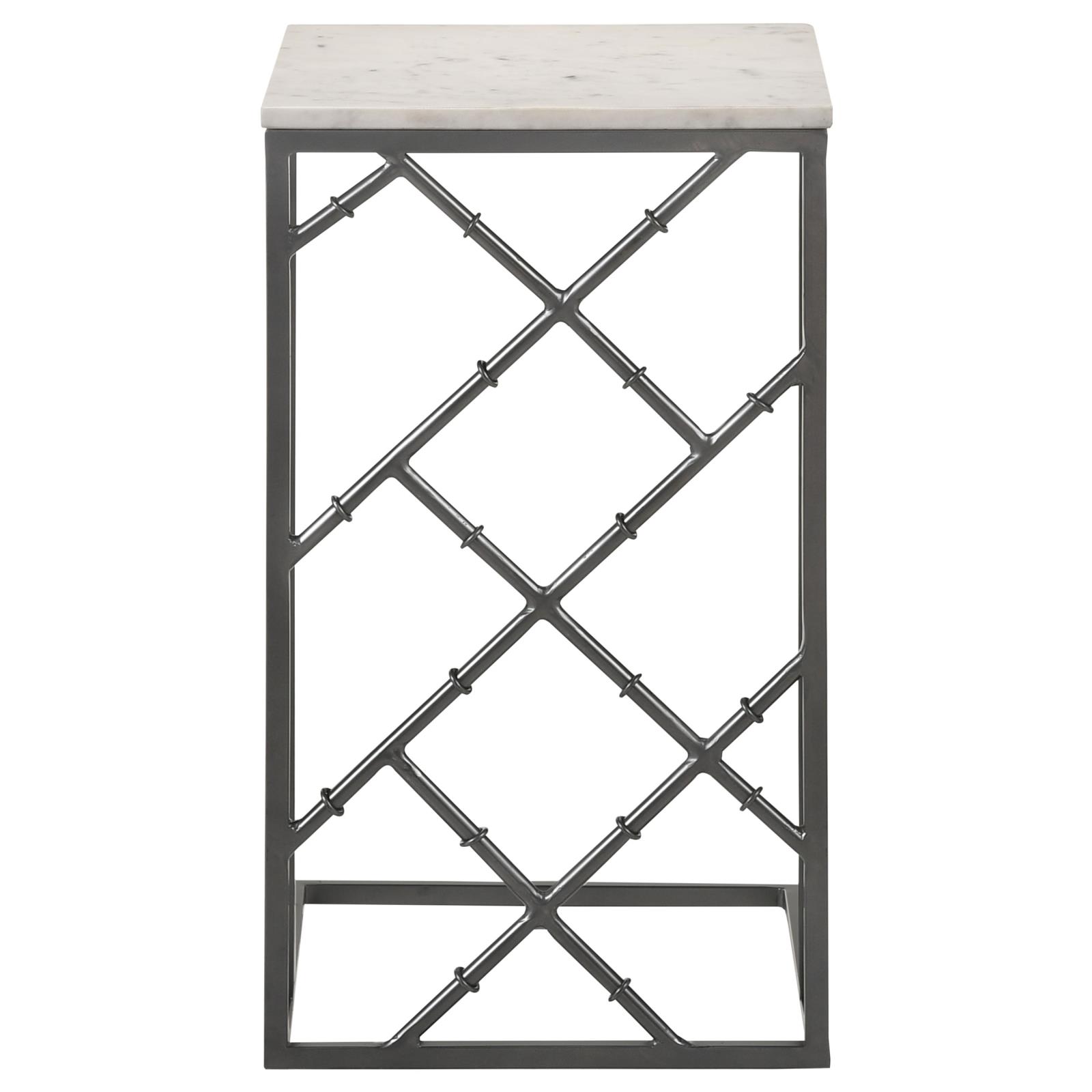 Angeliki Accent Table with Marble Top