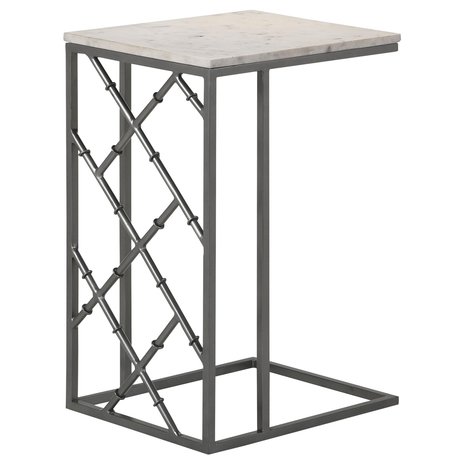 Angeliki Accent Table with Marble Top