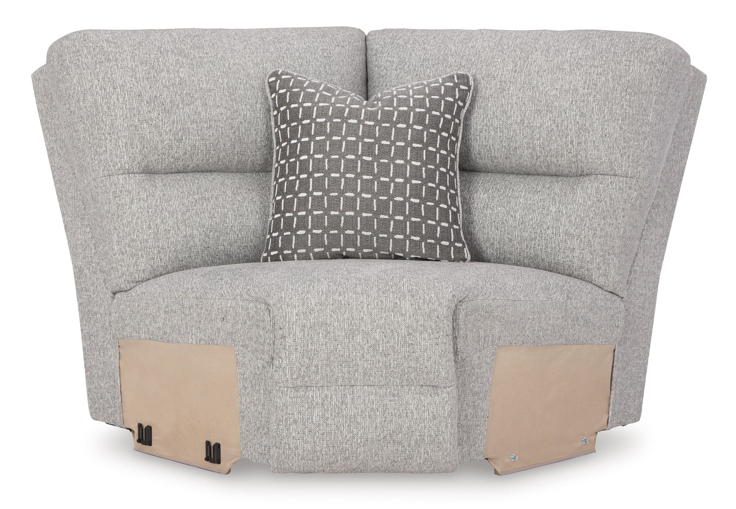 Acklen Place 6-Piece U-Shaped Polyester Power Reclining Sectional w/LAF Chaise
