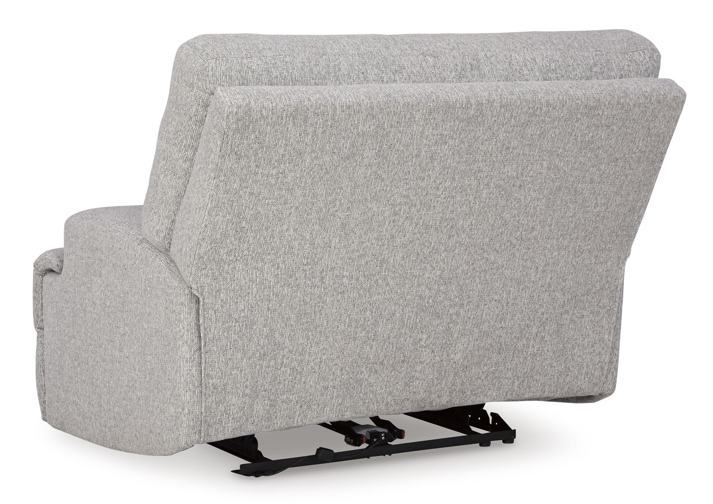 Acklen Place Polyester Wide Seat Power Recliner w/Adjustable Headrest