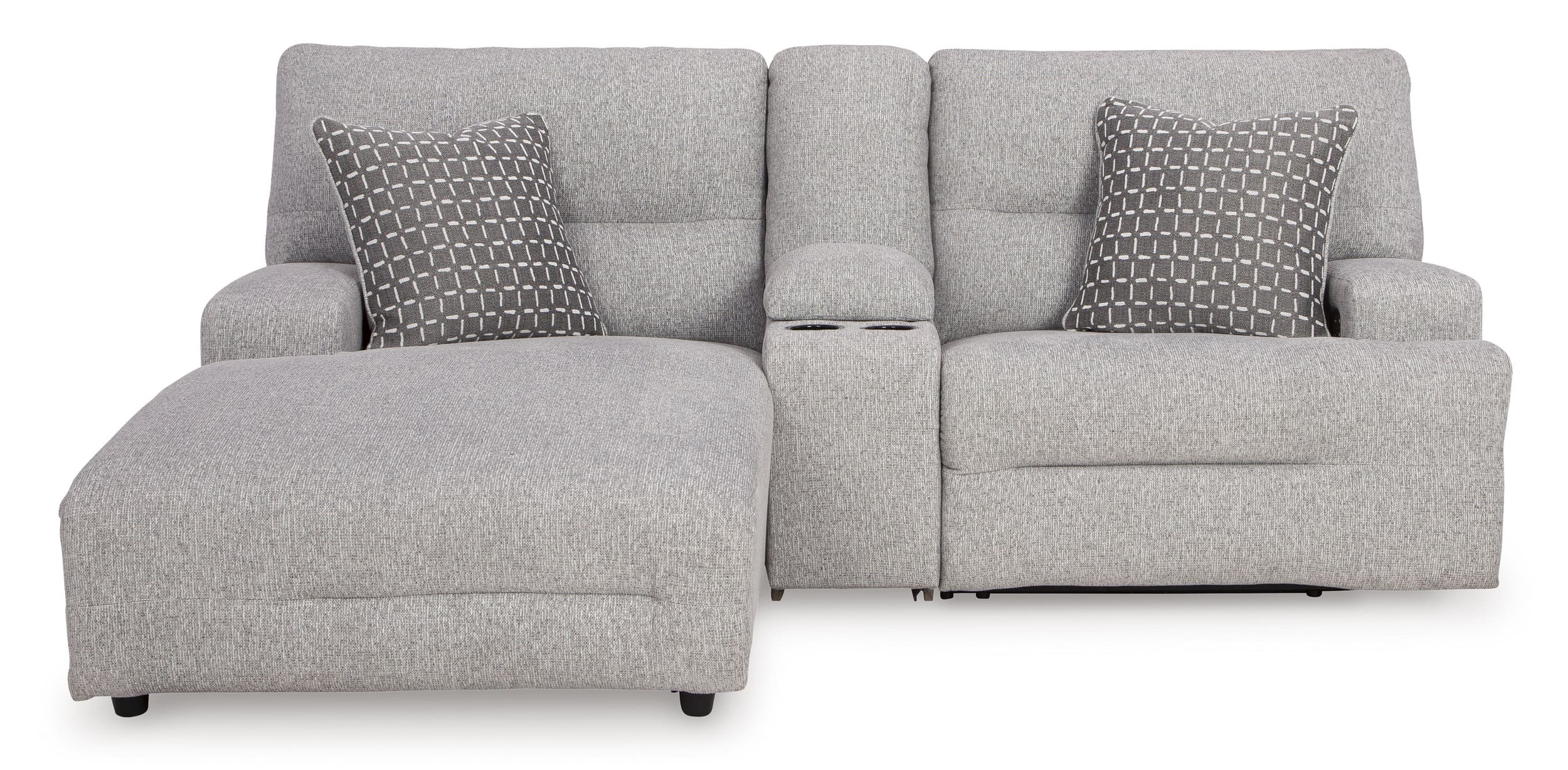 3-Piece Power Reclining Sectional