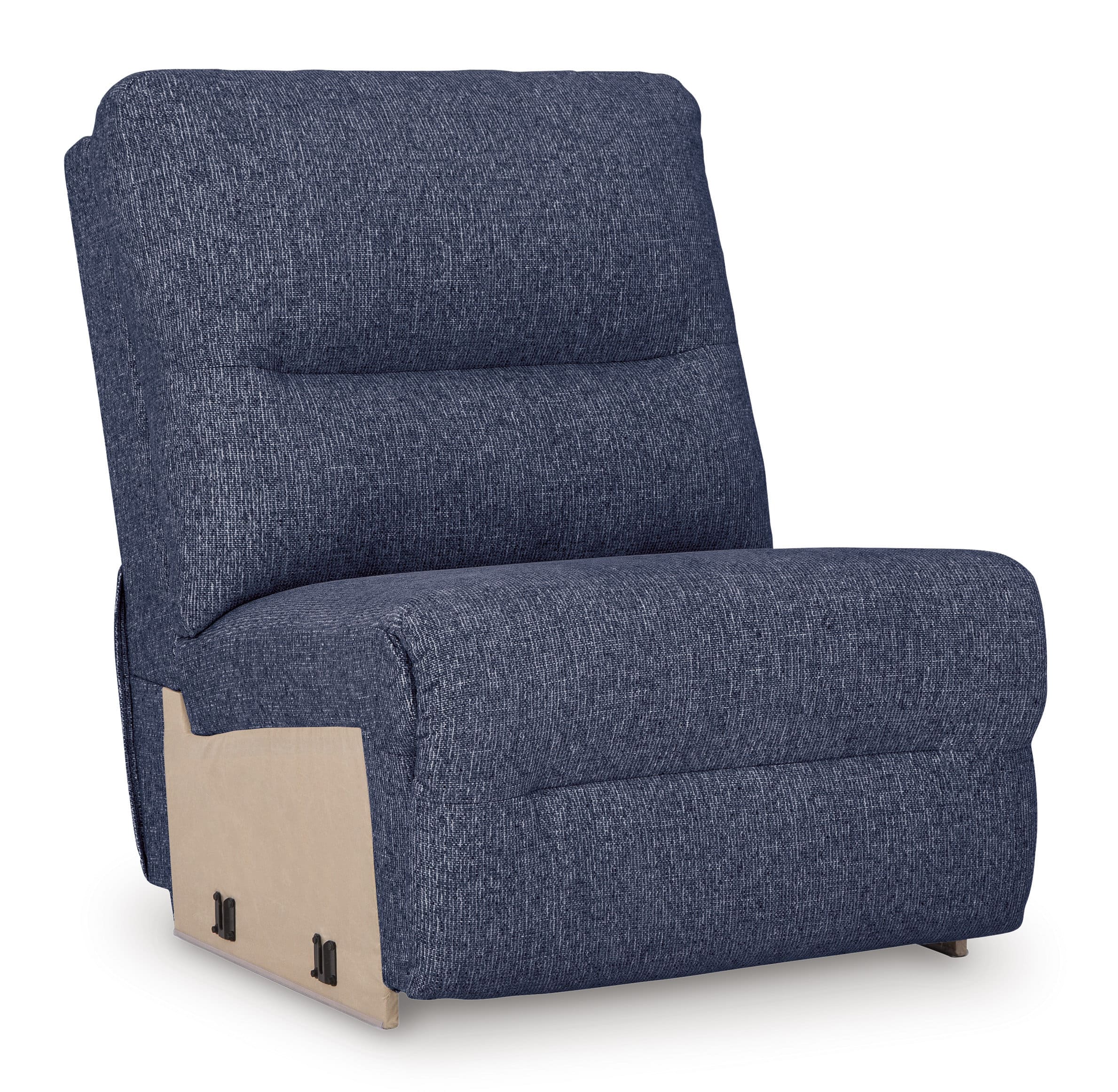 Armless Chair blue 