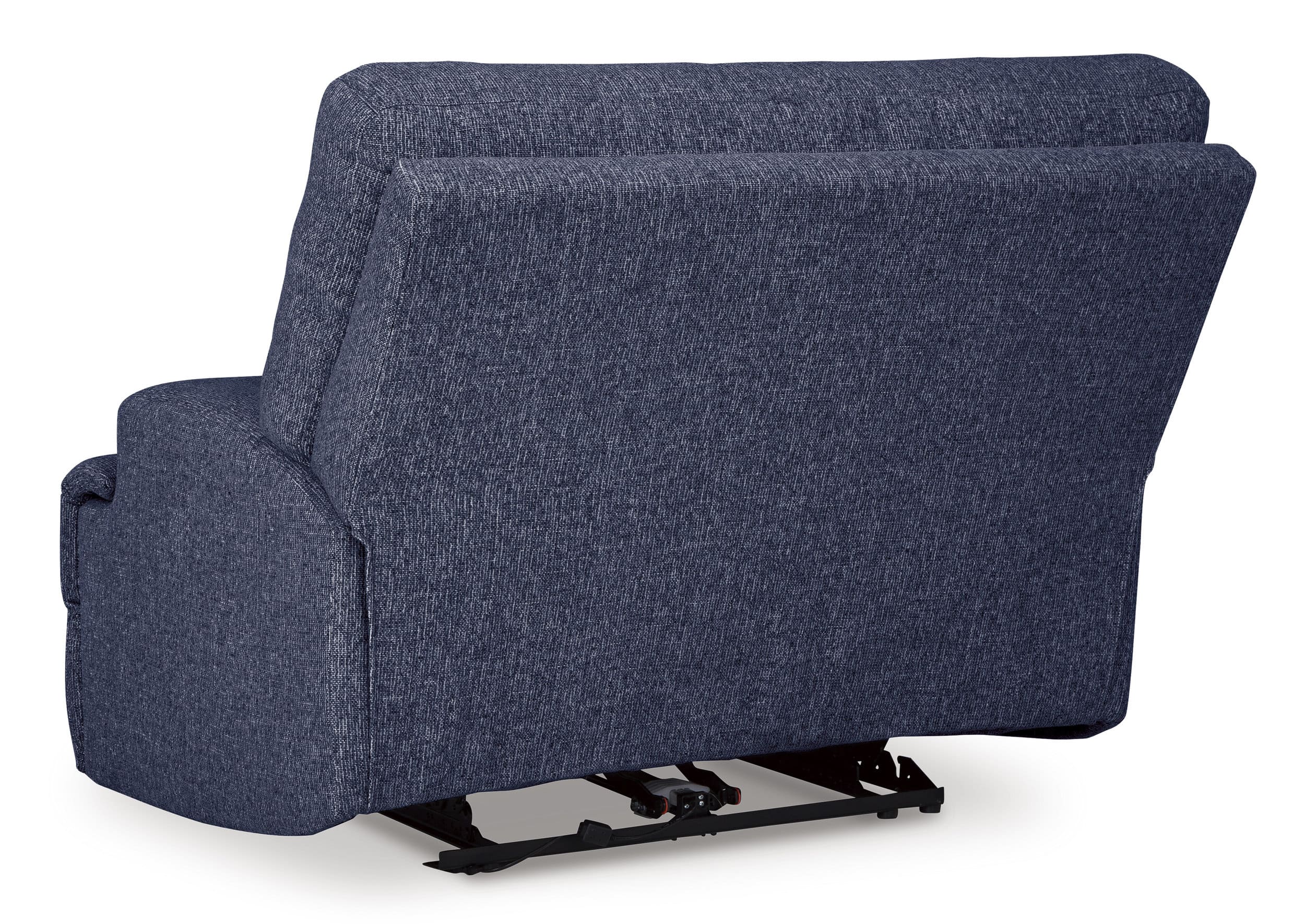 Acklen Place Polyester Wide Seat Power Recliner w/Adjustable Headrest