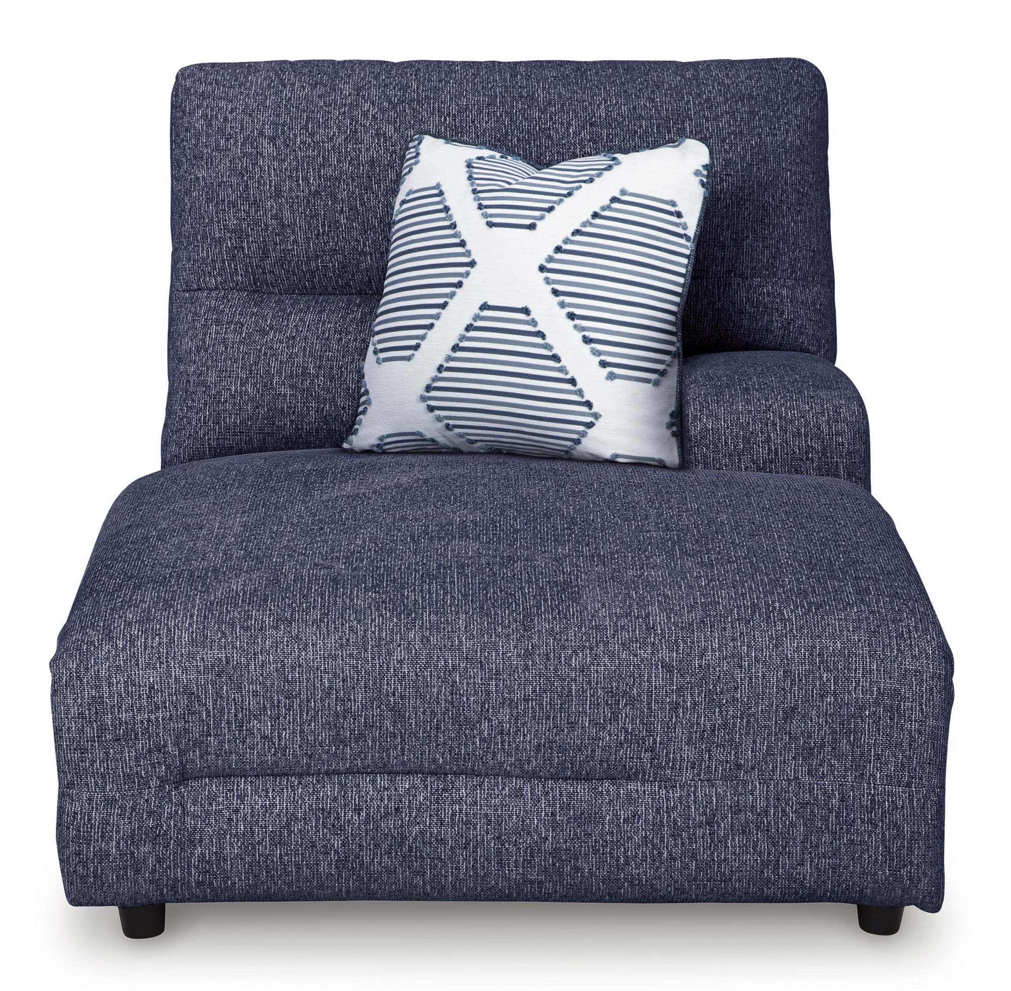 Acklen Place Left-arm Facing Power Reclining Back Chaise blue 