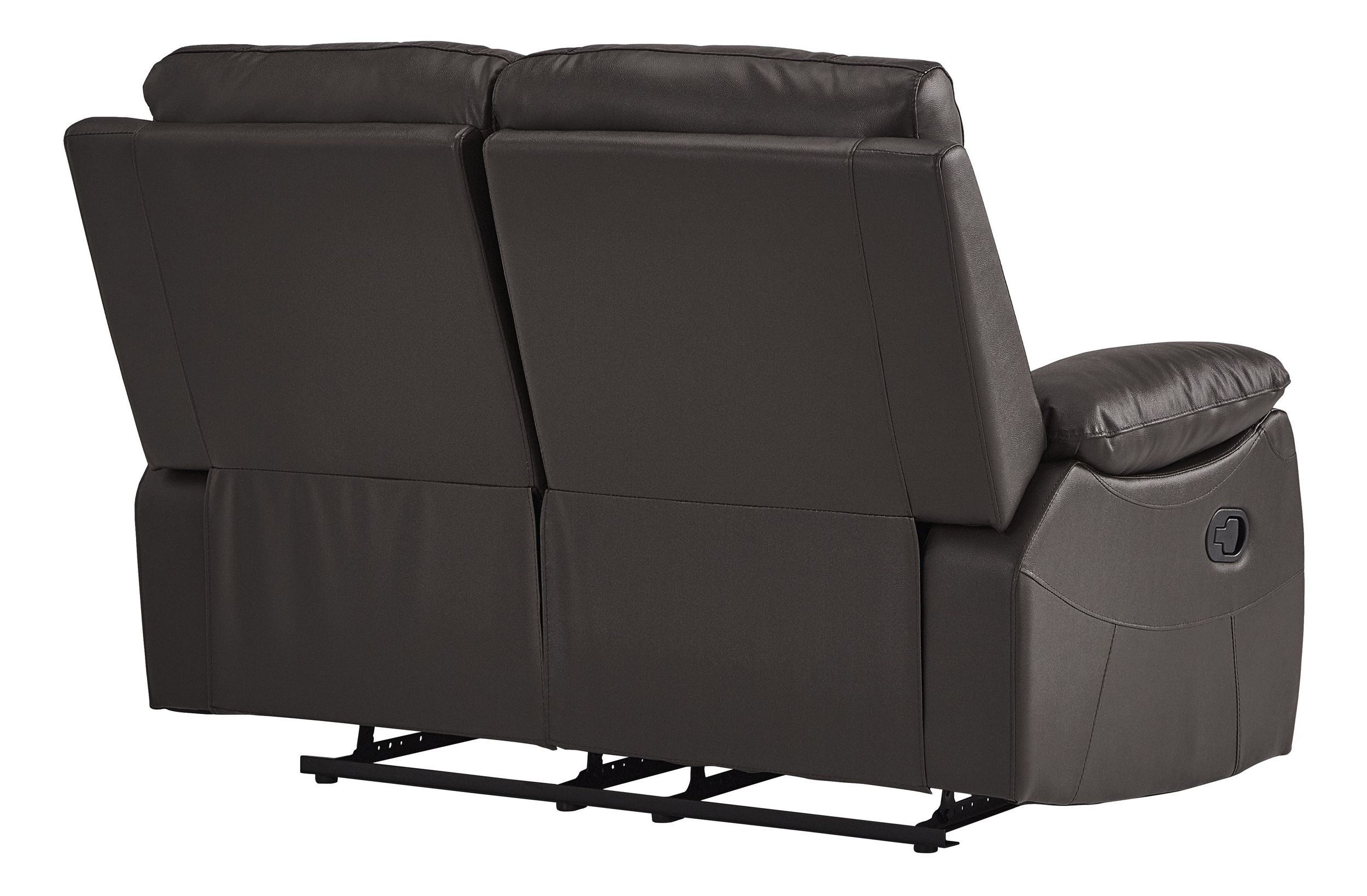 Dawson Faux Leather Double Reclining Loveseat