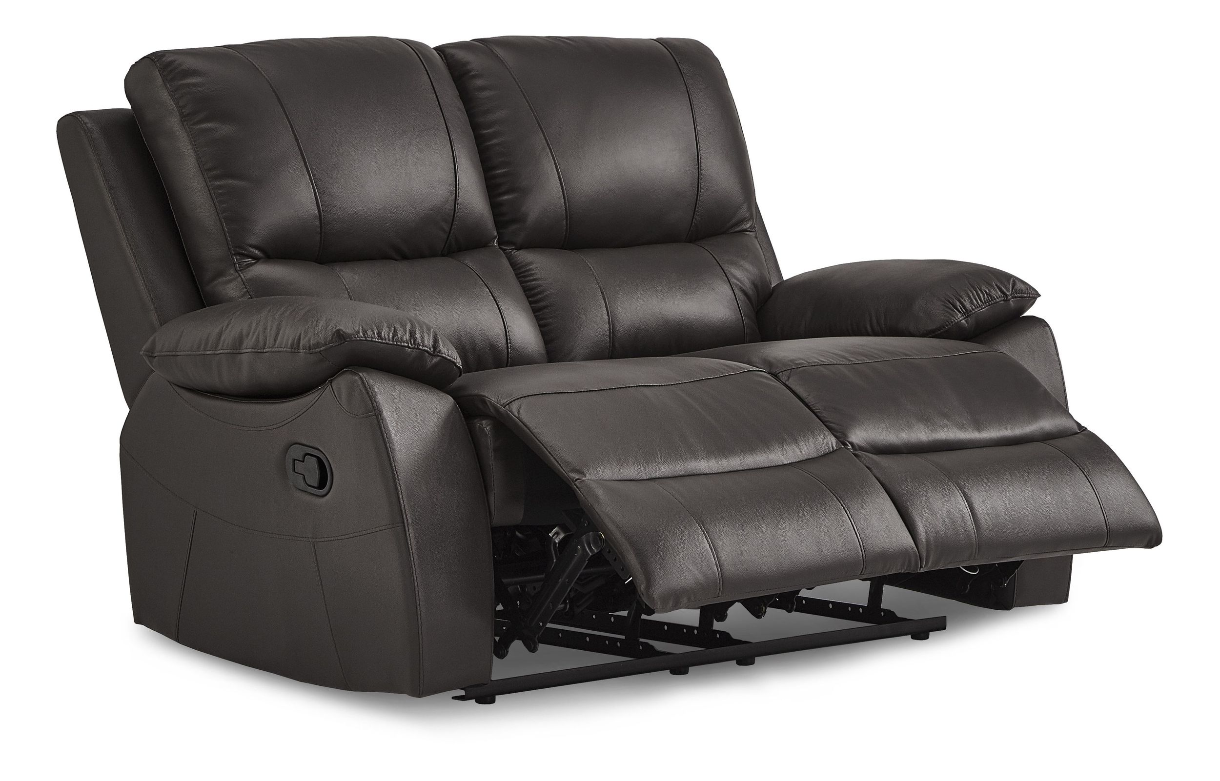 Dawson Faux Leather Double Reclining Loveseat
