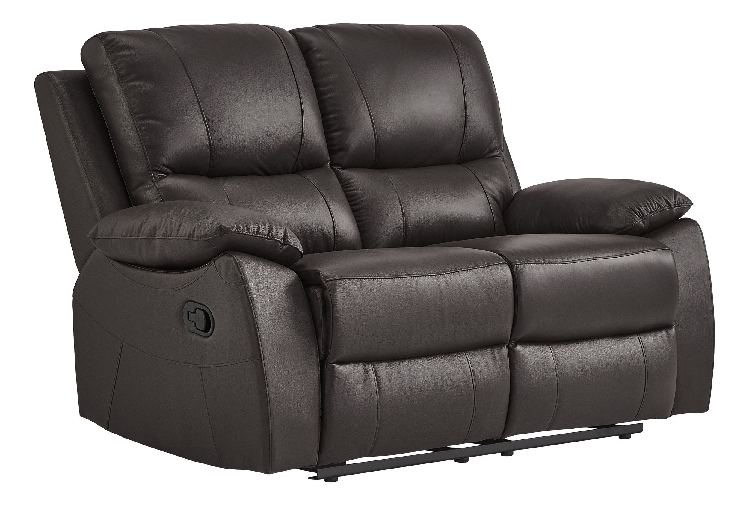 Dawson Faux Leather Double Reclining Loveseat