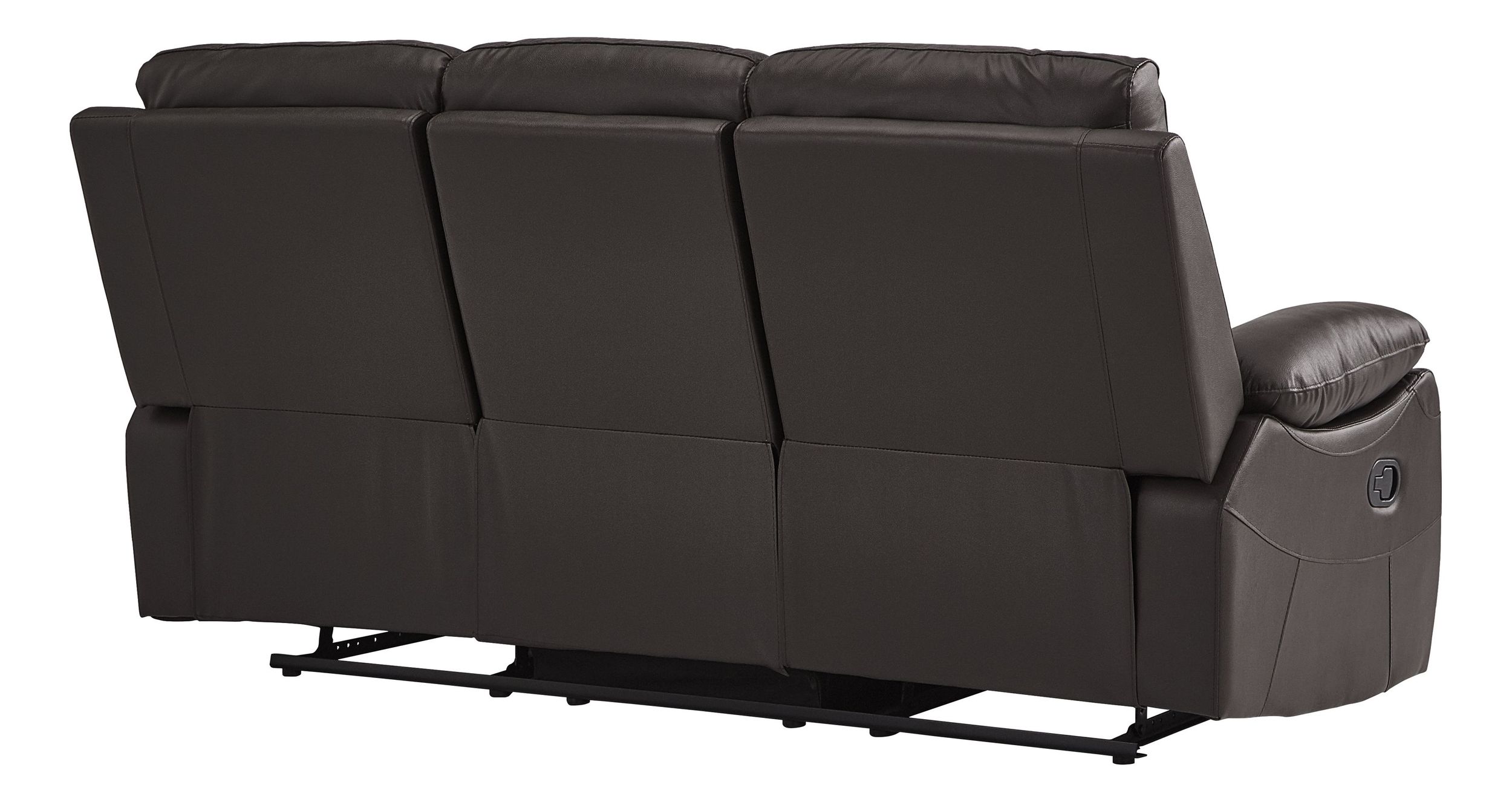 Dawson Faux Leather Double Reclining Living Room Set