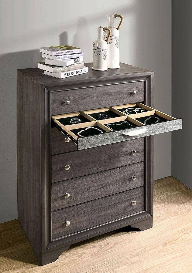 Chrissy Wood Chest w/6 Drawers