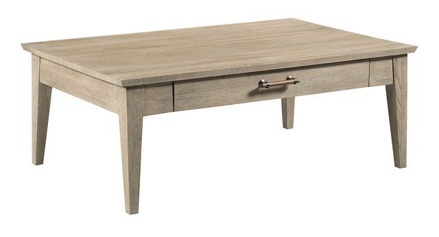 Symmetry Collins Rectangular Wood Coffee Table Set