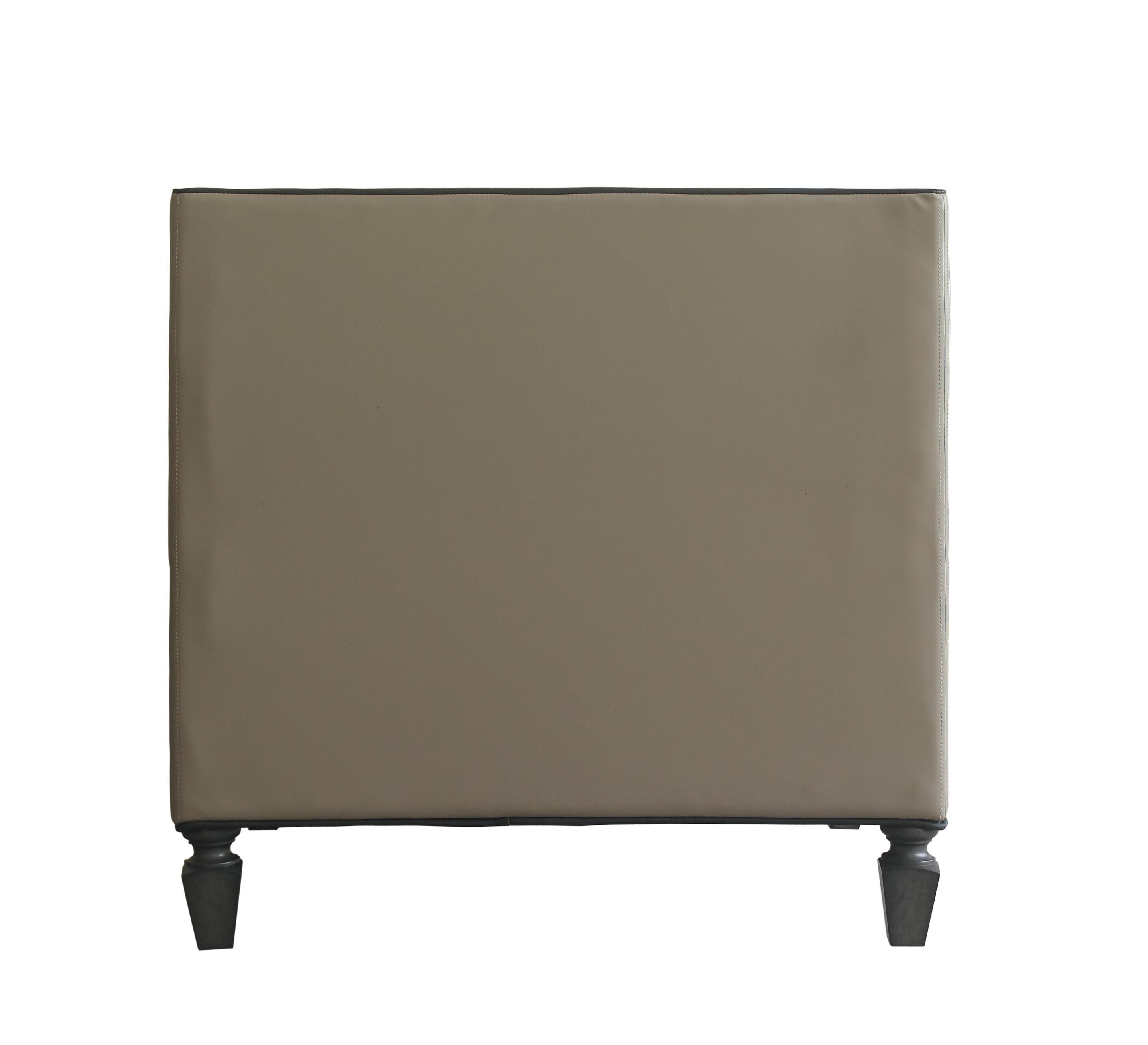 House Beatrice Leather-Aire Tufted Chair