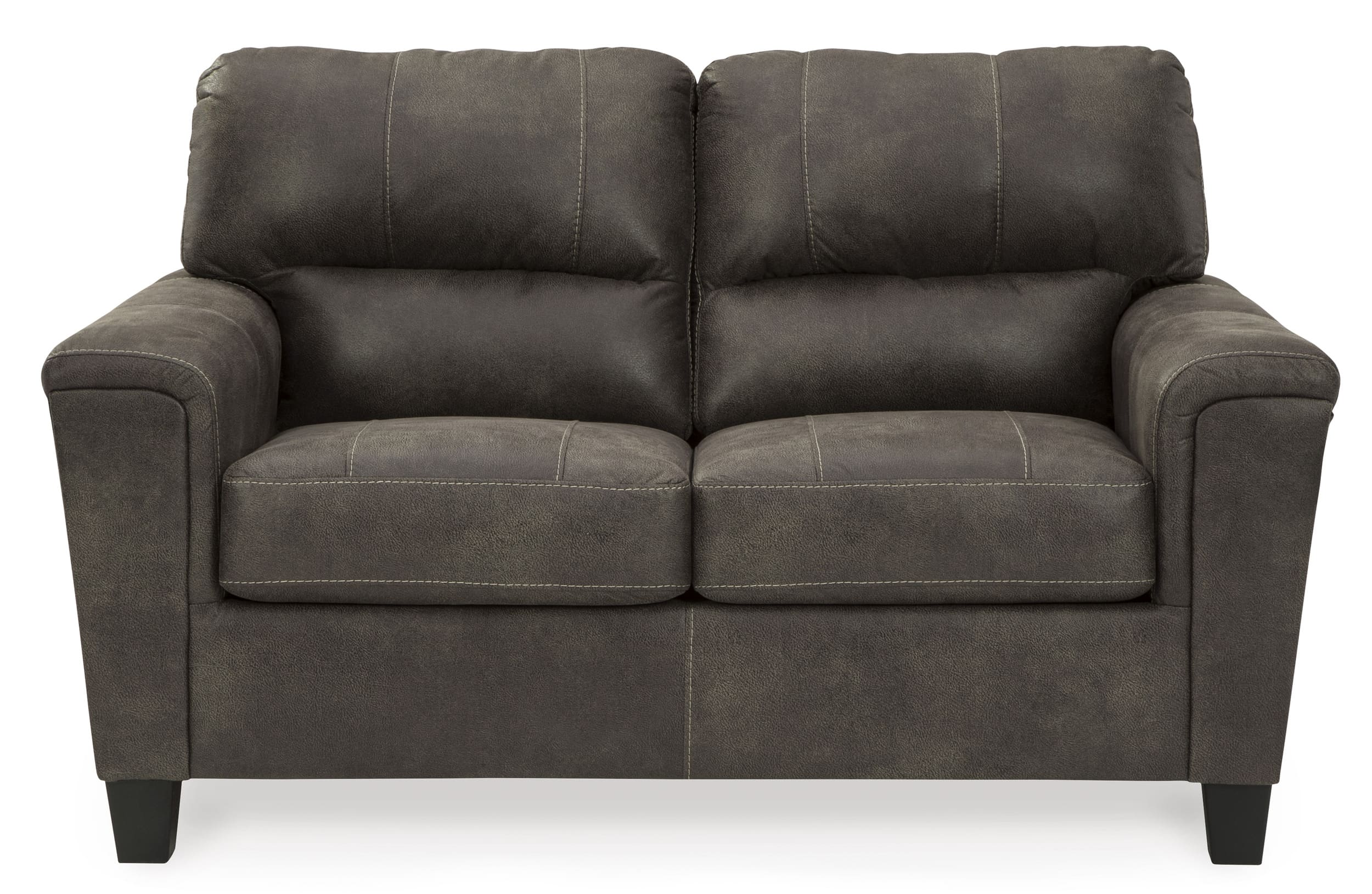 Navi Smoke Loveseat by Ashley Furniture