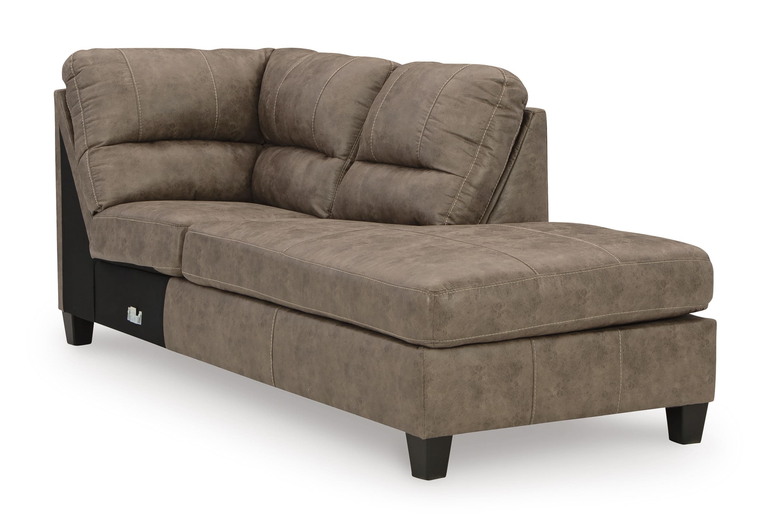 Ashley Navi Facing Corner Chaise Right Arm Sofa