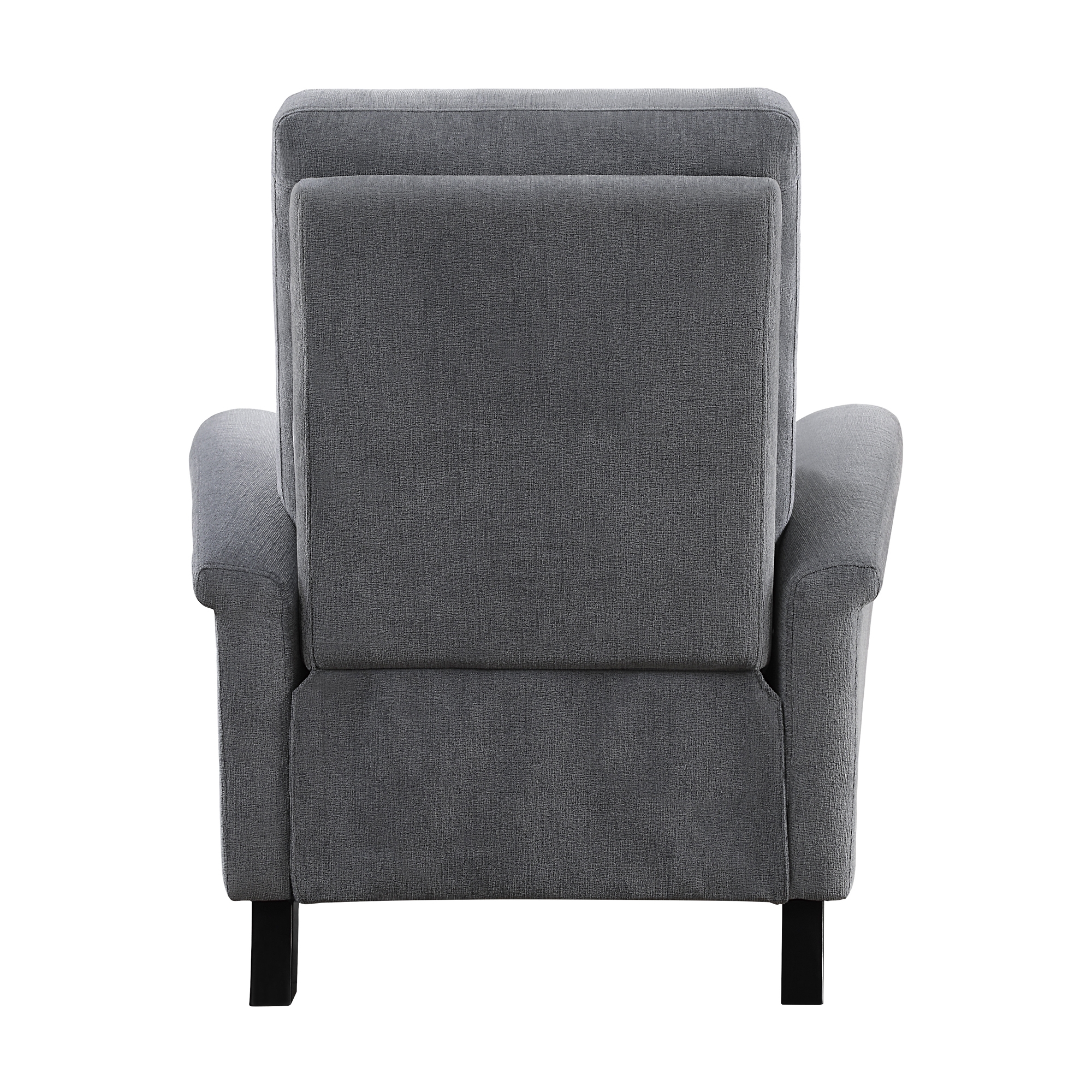 Weiser Chenille Fabric Push Back Reclining Chair