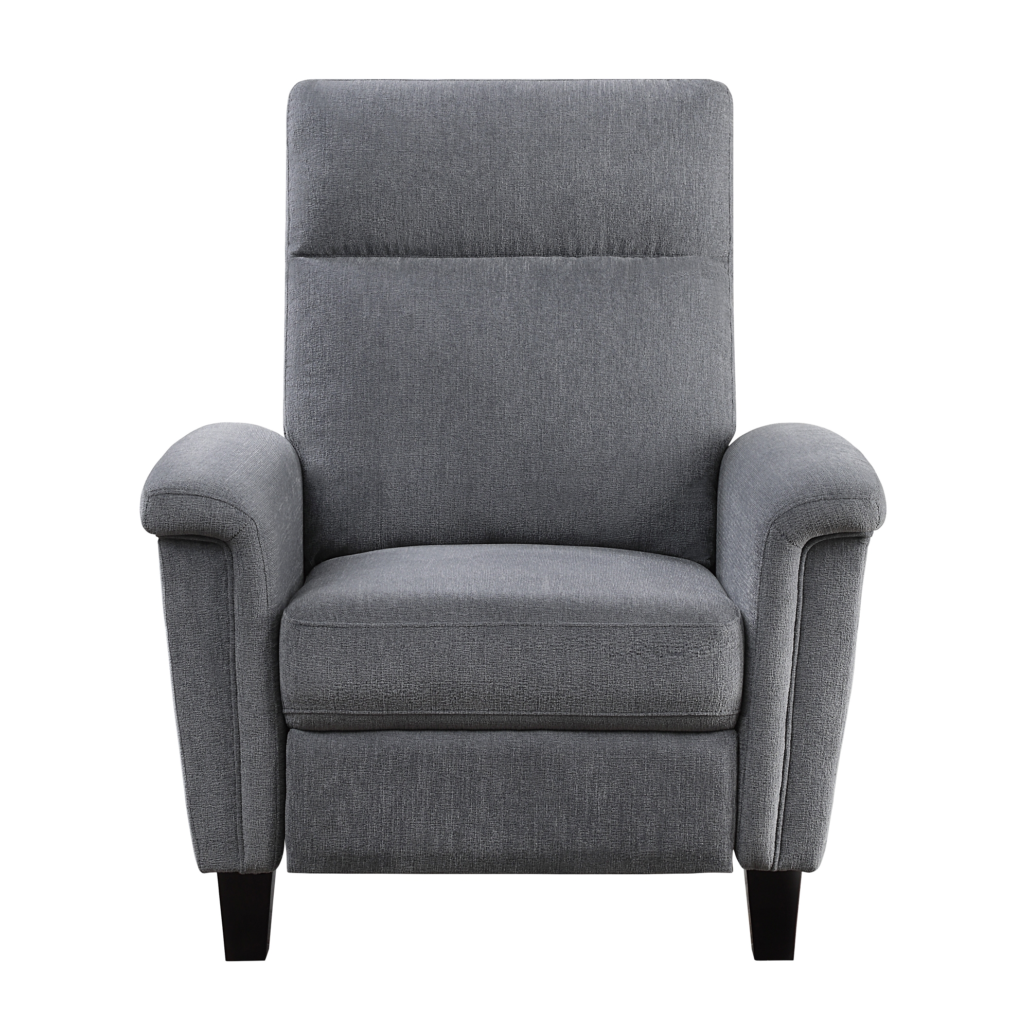 Weiser Chenille Fabric Push Back Reclining Chair