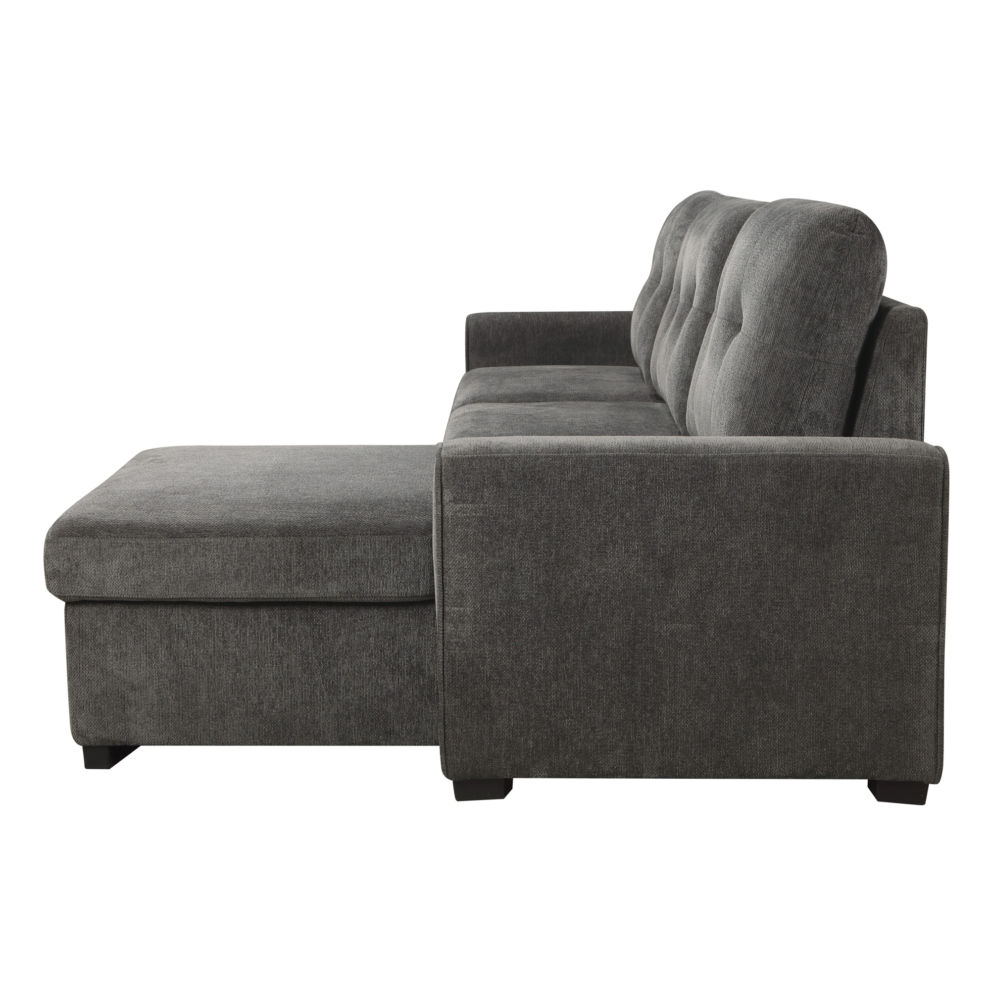 Carolina Fabric Reversible Sectional with Storage