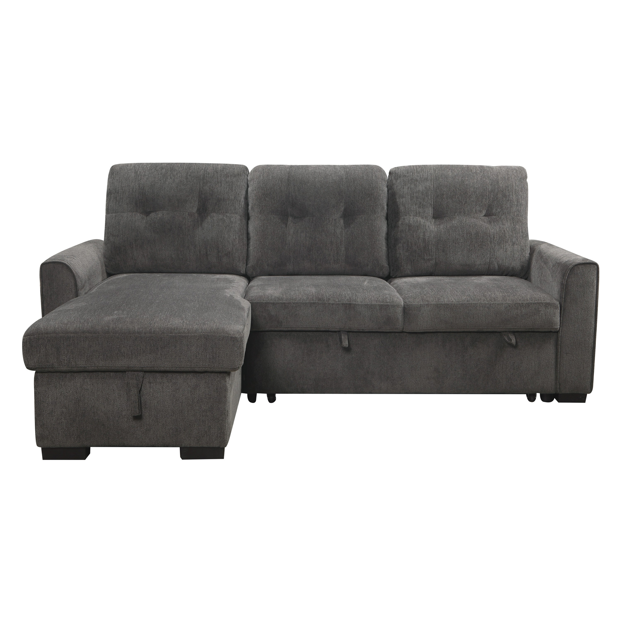 Carolina Fabric Reversible Sectional with Storage