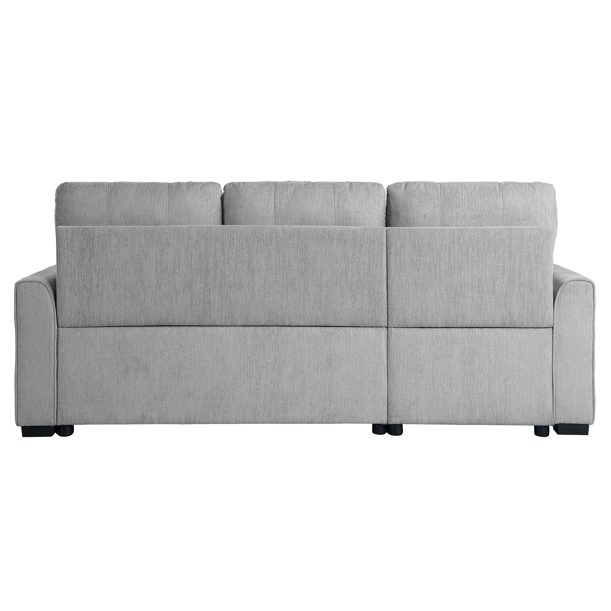 Carolina Fabric Reversible Sectional with Storage