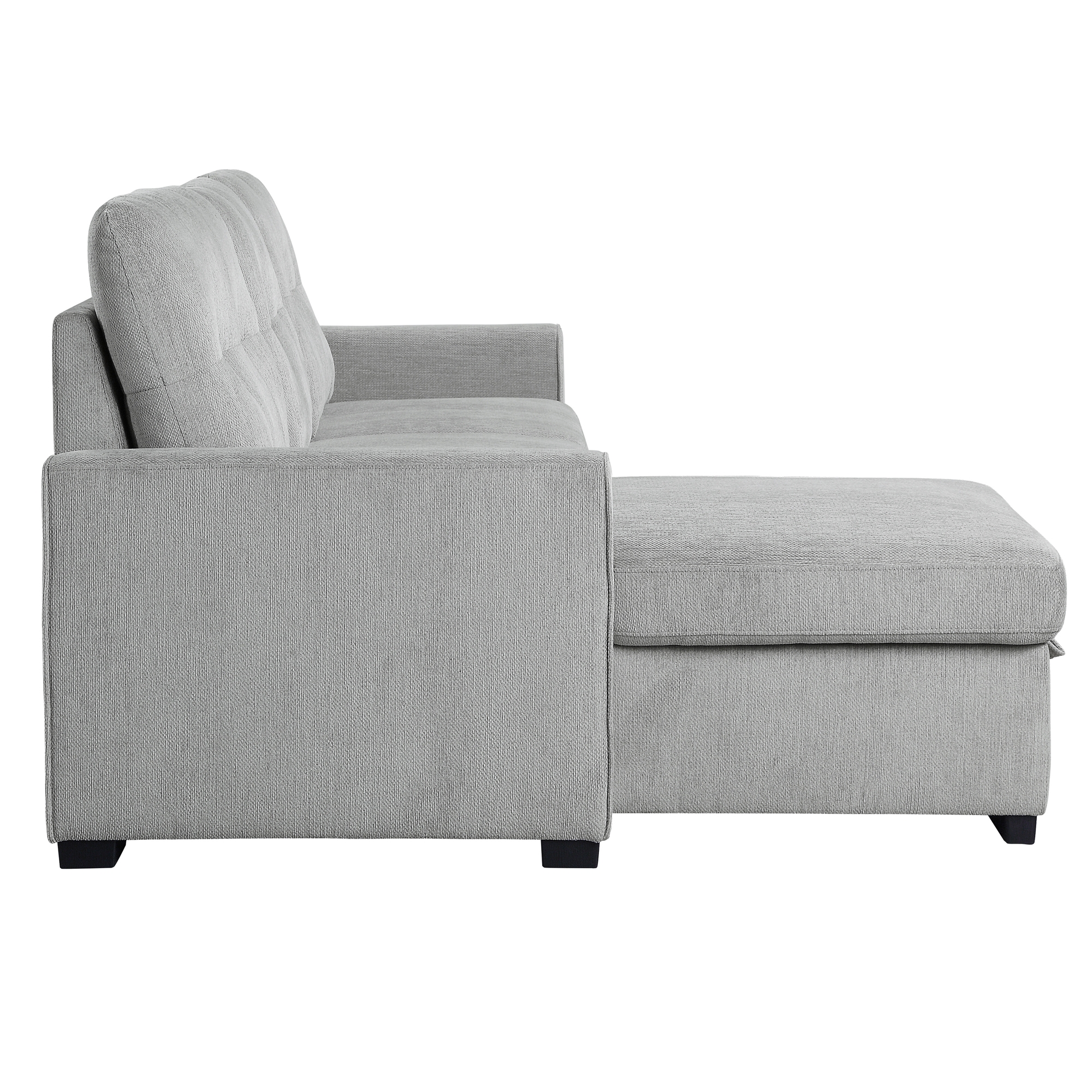Carolina Fabric Reversible Sectional with Storage