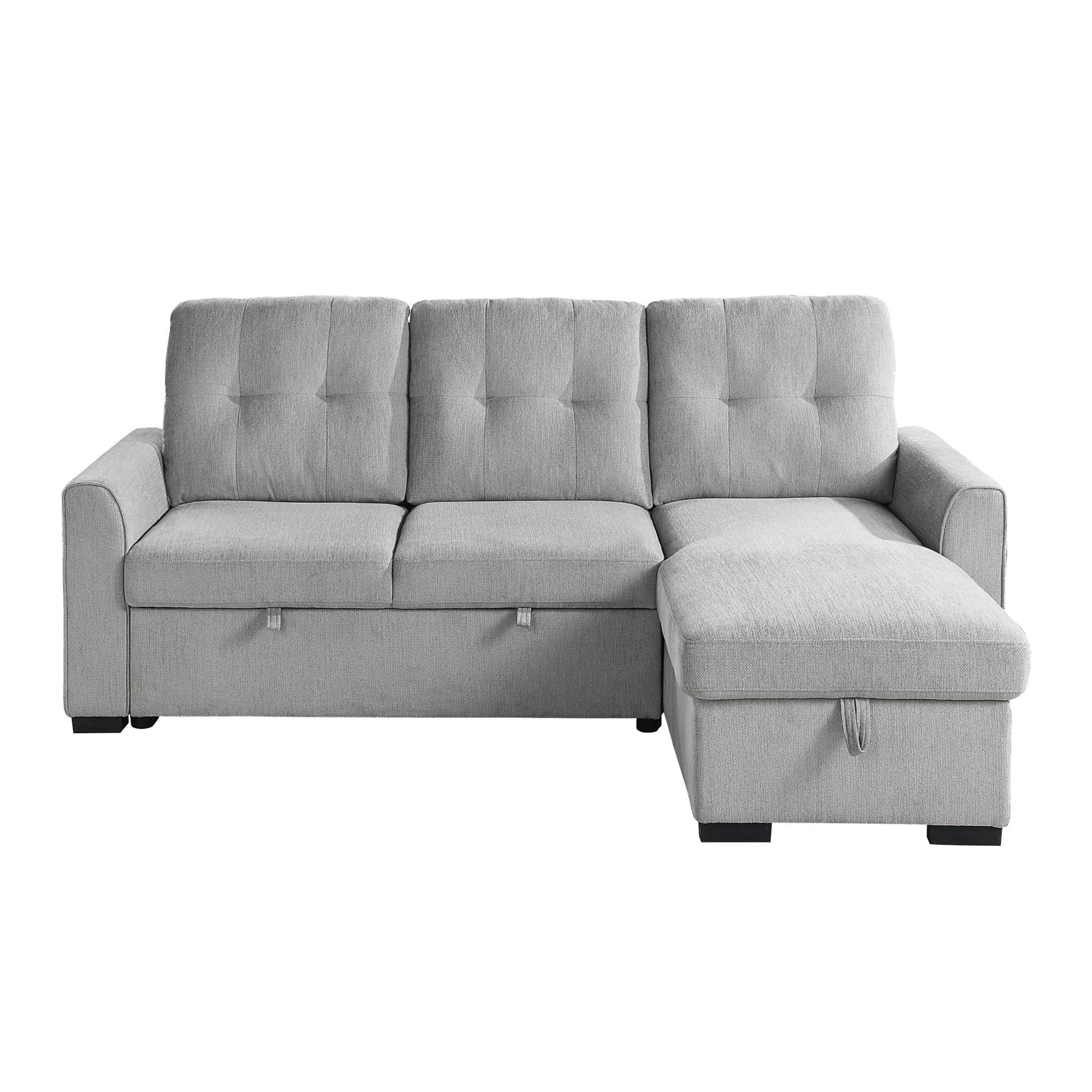 Carolina Fabric Reversible Sectional with Storage