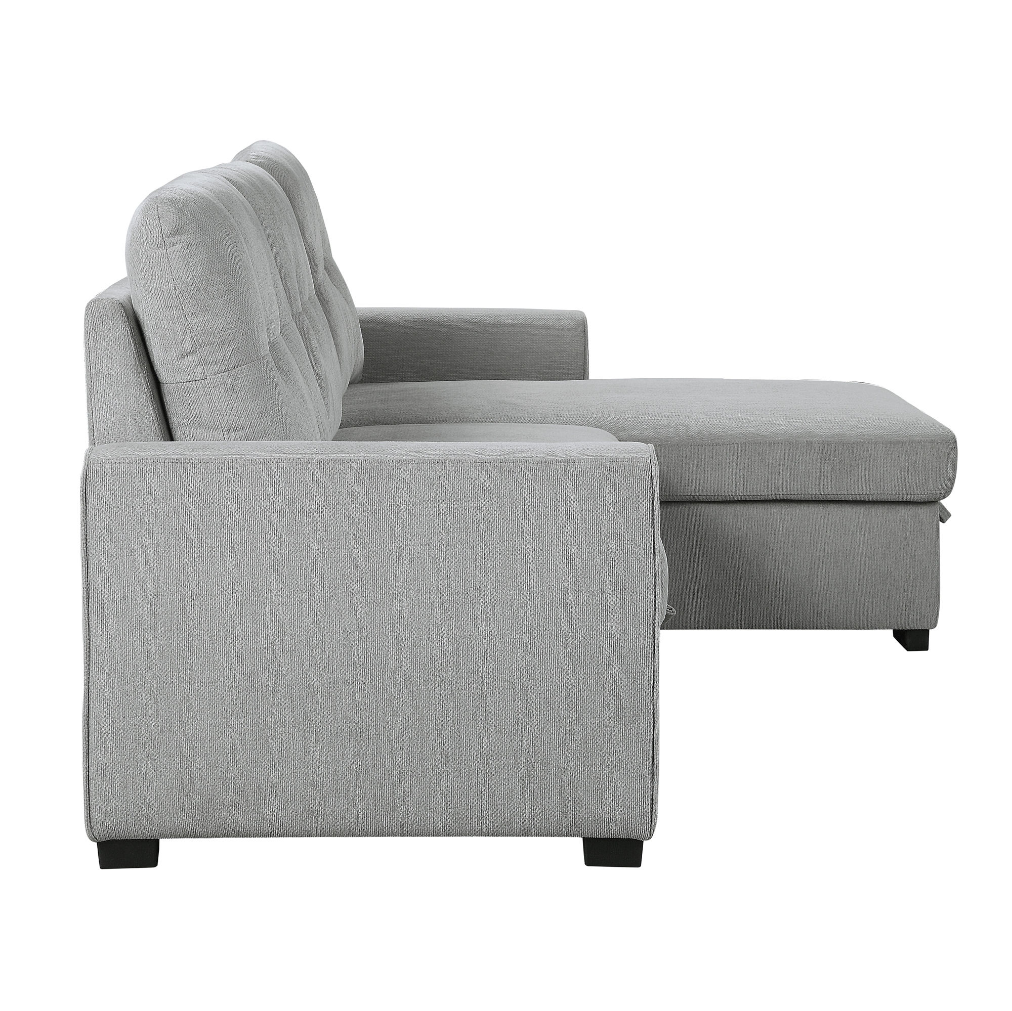 Carolina Fabric Reversible Sectional with Storage