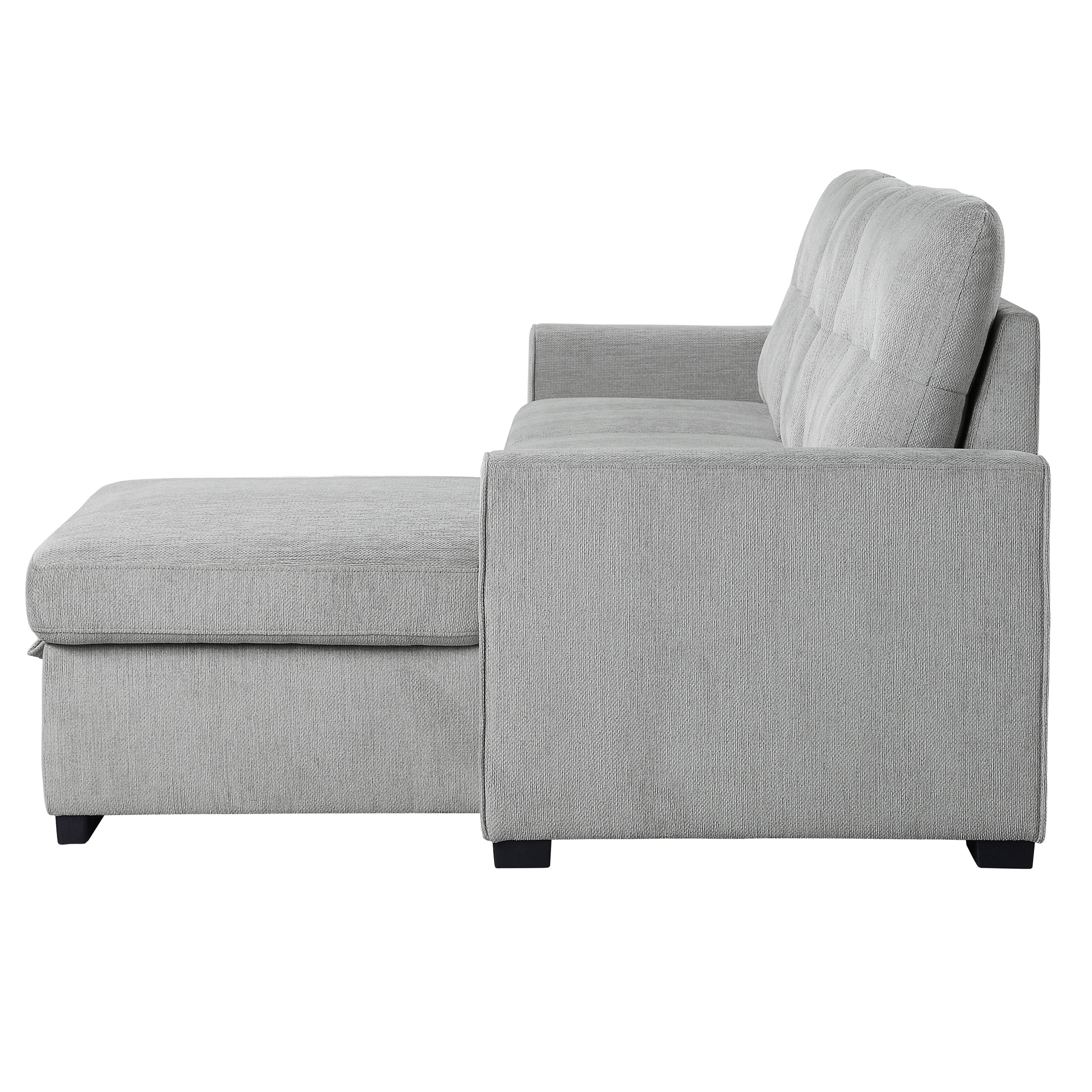 Carolina Fabric Reversible Sectional with Storage