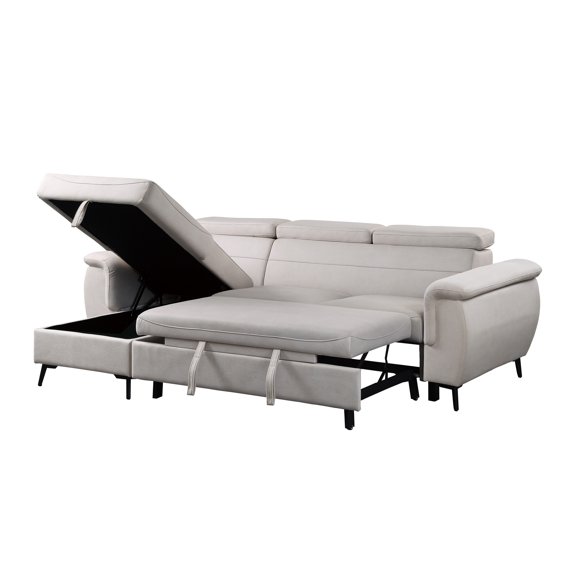 Cadence Fabric Reversible Sectional
