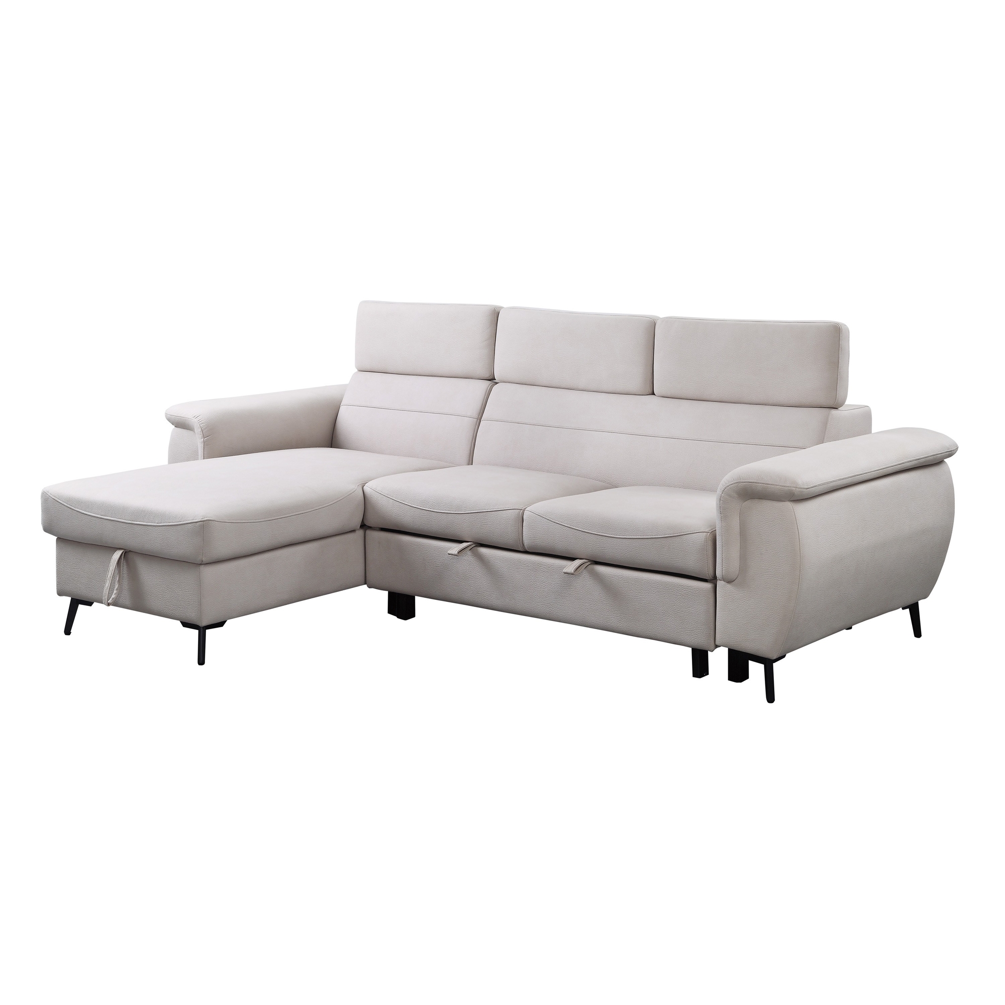 Cadence Fabric Reversible Sectional