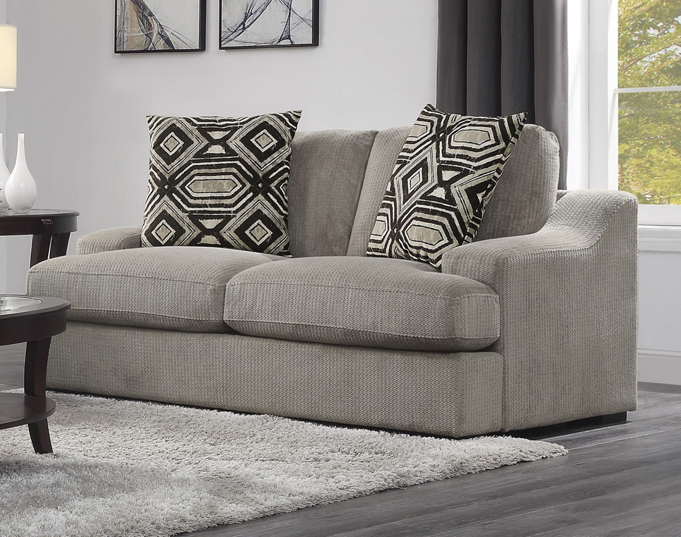 Orofino Microfiber Loveseat