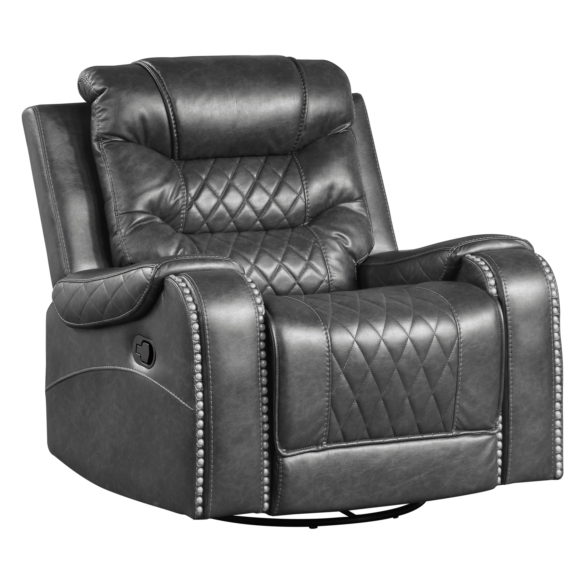 Putnam Manual Reclining Polyester/PU Chair